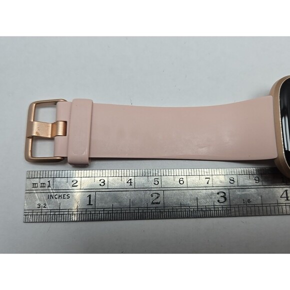 Fitbit Versa 2 Smartwatch Rose Gold 40mm Alexa WR50 Always On Display No Charger - Picture 9 of 10